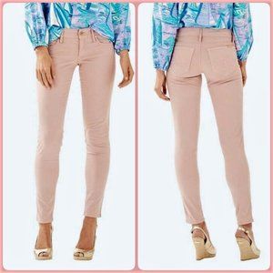 NWT Lilly Pulitzer Worth Skinny Jean in Rose, s 8